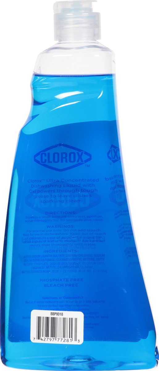 slide 11 of 13, Clorox Ultra Concentrated Dishwashing Liquid, 26 fl oz