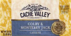 Cache Valley® Colby & Monterey Jack Block Cheese, 32 oz