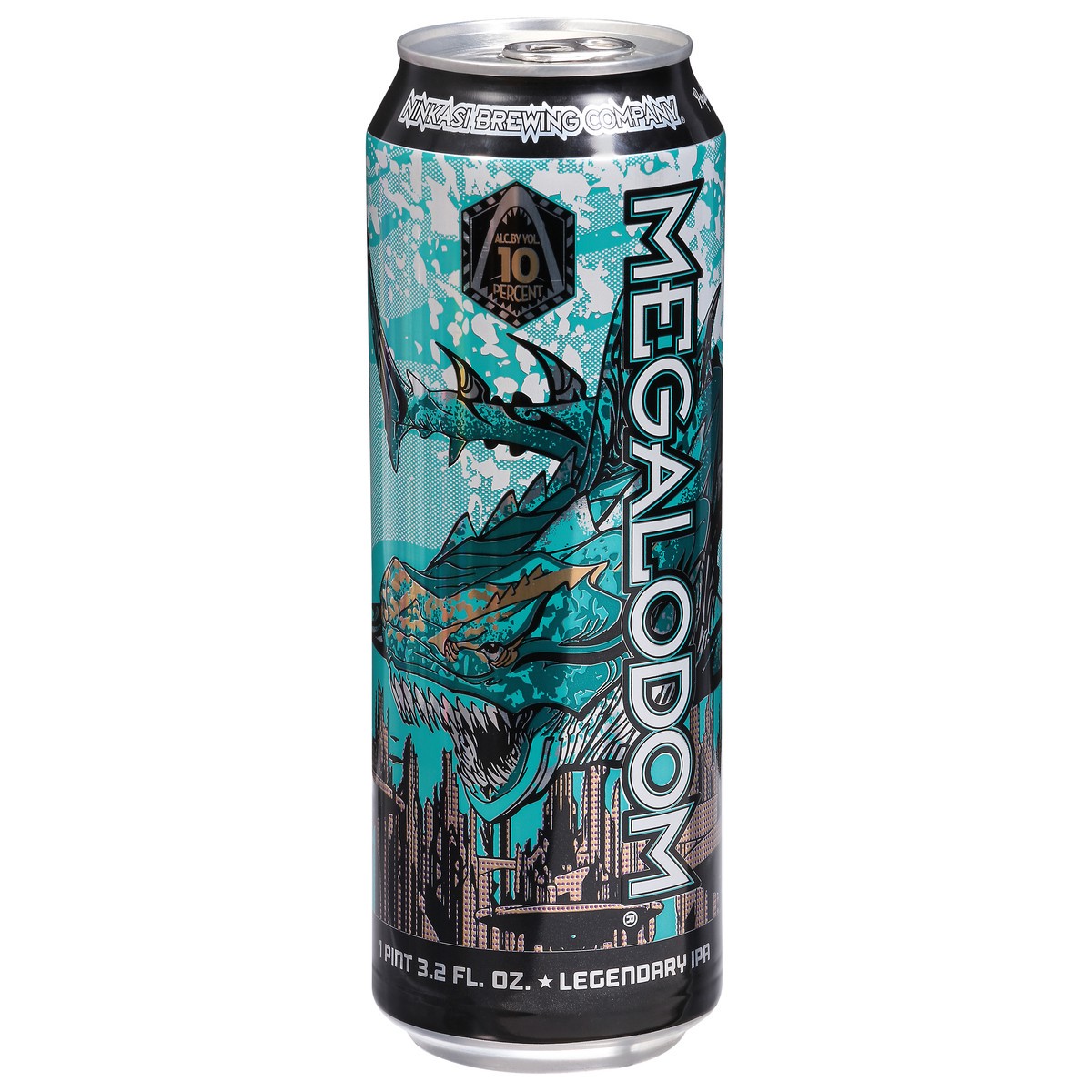 slide 2 of 9, Ninkasi Brewing IPA Megalodom Beer 19.2 fl oz, 19.2 fl oz
