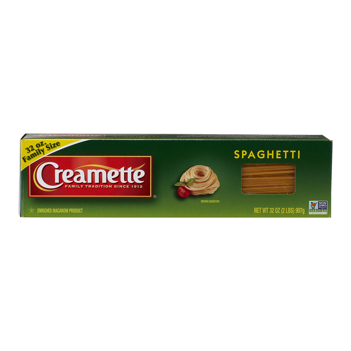 slide 1 of 1, Creamette Spaghetti, 32 oz