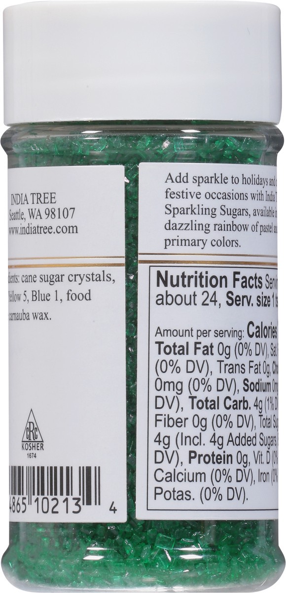 slide 5 of 9, INDIA TREE Sugar Sparkling Green - 3.5 Oz, 3.5 oz