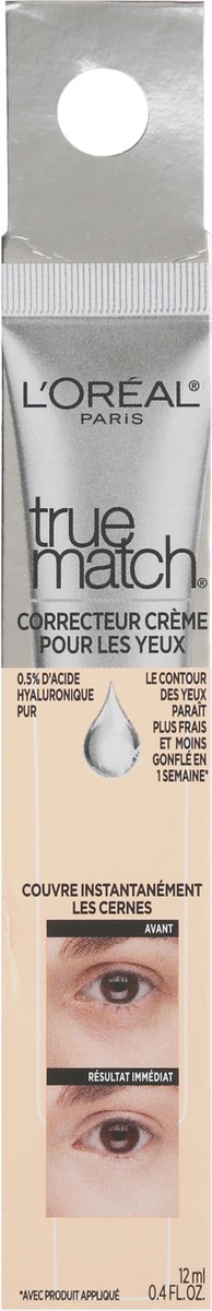 slide 2 of 9, L'Oréal True Match Fair Eye Cream in a Concealer 0.4 fl oz, 0.4 fl oz