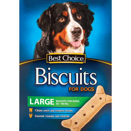 slide 1 of 1, Best Choice Large Dog Biscuits, 1 ct