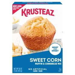 Krusteaz Sweet Corn Muffin & Cornbread Mix, 16 oz