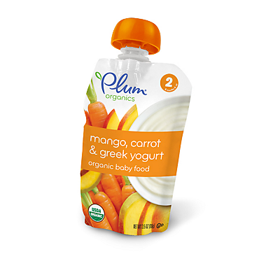 slide 1 of 1, Plum Baby Food 3.5 oz, 3.5 oz