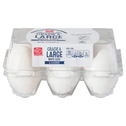 Harris Teeter Grade A Large White Eggs