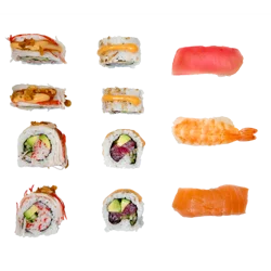Inku Sushi Co. Salmon Shrimp Tuna Combo, 12.5 oz