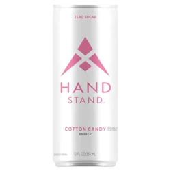 Hy-Vee Hand Stand Energy, Zero Sugar, Cotton Candy