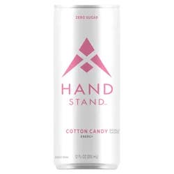 Hy-Vee Hand Stand Energy, Zero Sugar, Cotton Candy