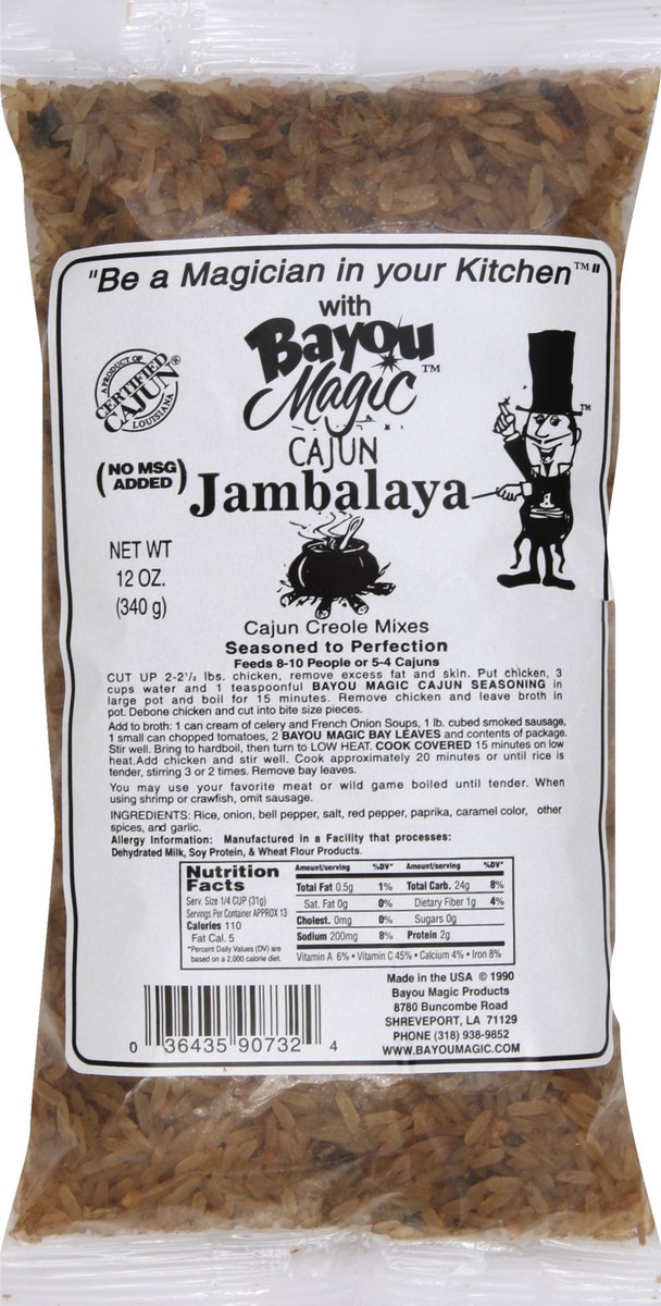 slide 1 of 5, Bayou Magic Jambalaya 12 oz, 12 oz
