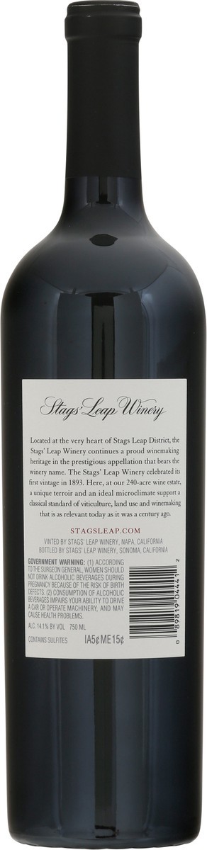 slide 9 of 9, Stags' Leap Winery Napa Valley Merlot Red Wine 750ml, 750 ml