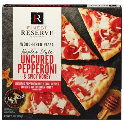 Finest Reserve Naples Style Wood-Fired Uncured Pepperoni & Spicy Honey Pizza 15.5 oz