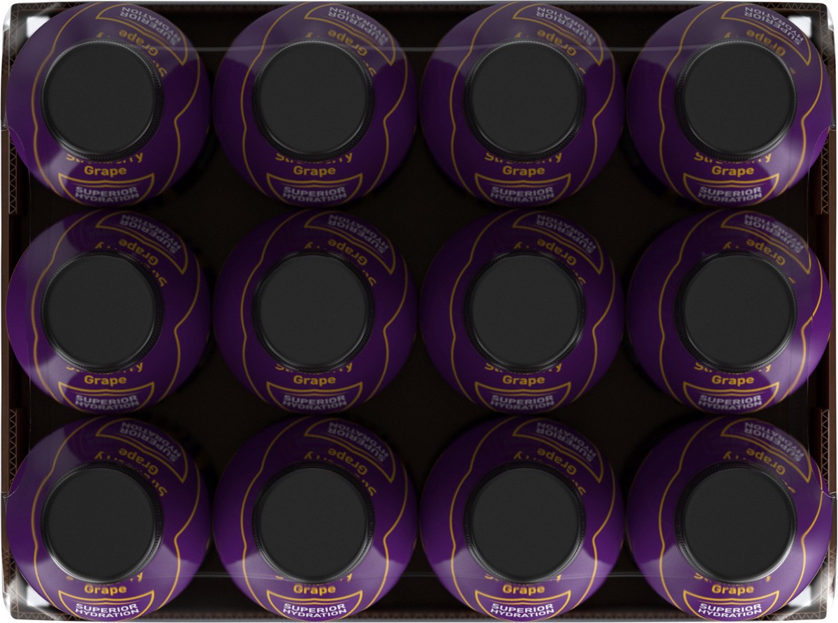 slide 2 of 13, BODYARMOR SuperDrink Strawberry Grape Bottles- 12 ct, 12 ct; 16 oz