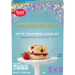 Betty Crocker Bridgerton Petite Strawberry Scone Baking Kit, 11.2 oz