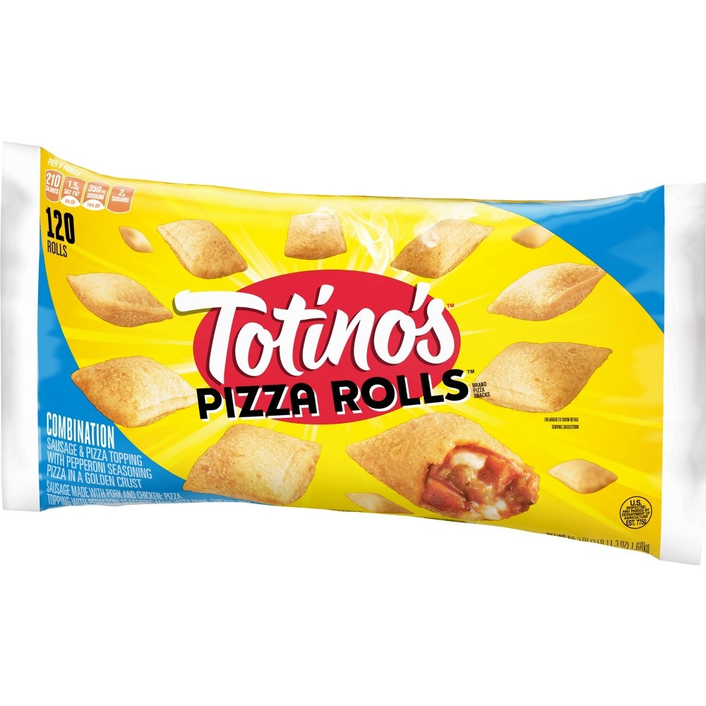 slide 3 of 3, Totino's Combination Pizza Rolls, 59.3 oz
