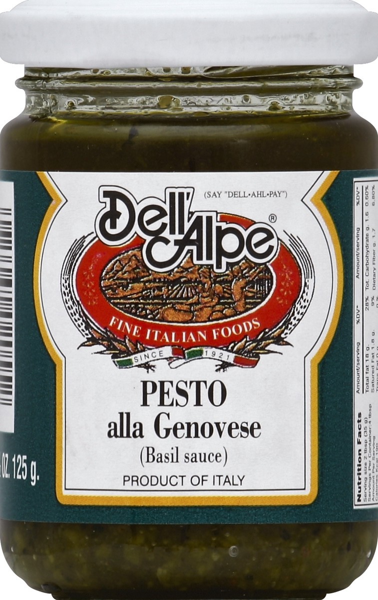 slide 2 of 2, Dell'Alpe Pesto 4.5 oz, 4.5 oz