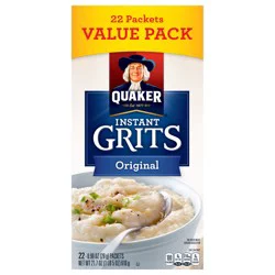 Quaker Grits, Instant, Original, Value Pack