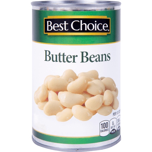 slide 1 of 1, Best Choice Butter Beans, 15 oz