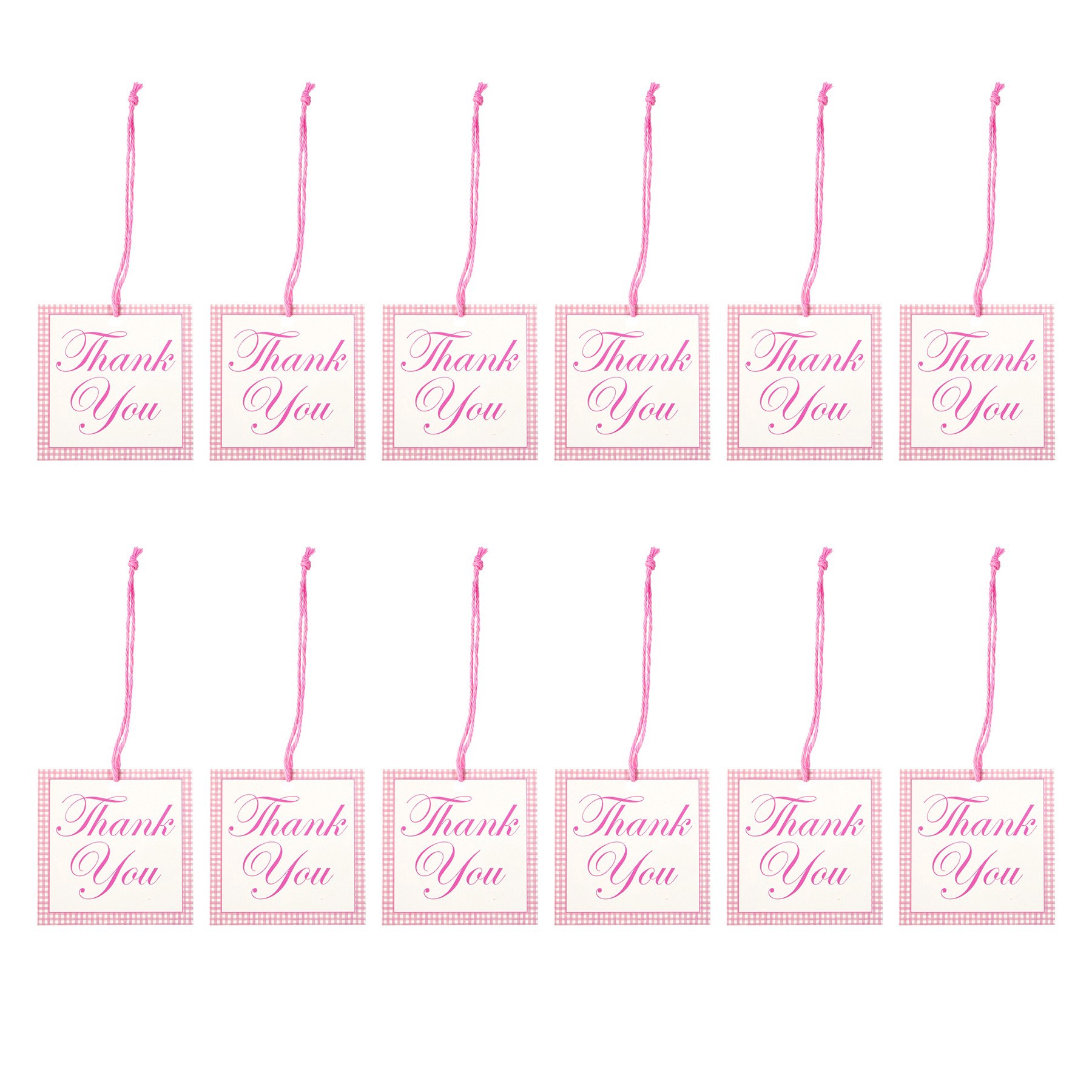 slide 2 of 2, Baby Girl Thank You Gift Tags, 12ct. By Celebrate It, 12 ct
