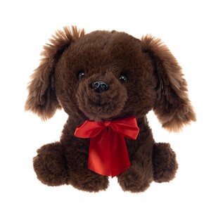 slide 1 of 1, Dan Dee 6.5"Puppy Precious-Brown, 4 oz