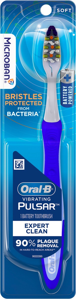 slide 3 of 3, Oral-B Pro-Health Pulsar Soft Bristle Toothbrush, 1 ct