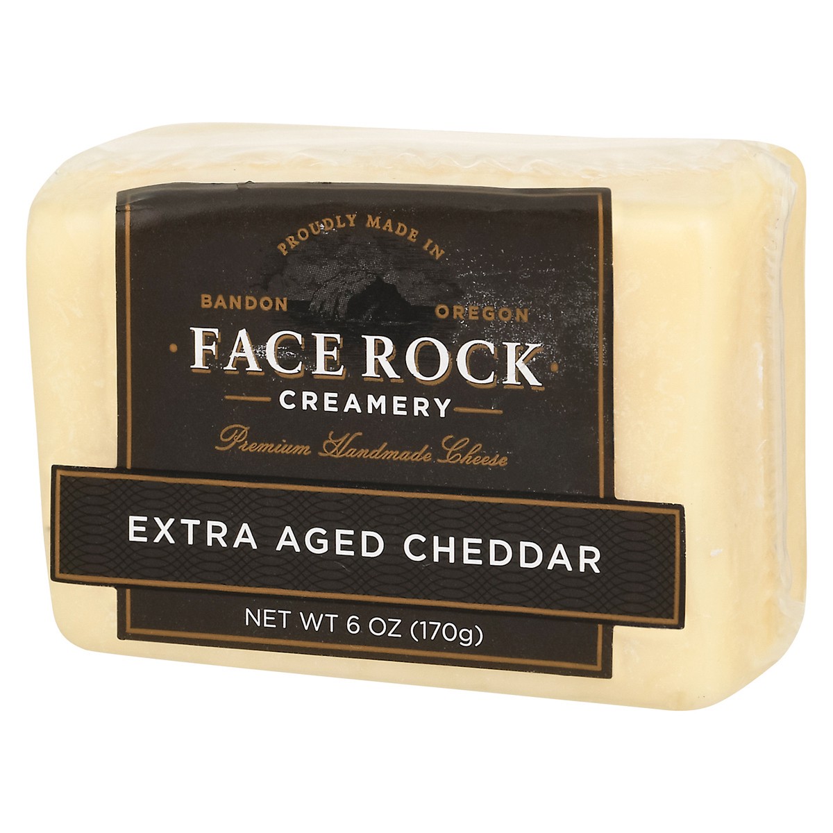 slide 2 of 9, Face Rock Creamery Extra Aged Cheddar Cheese 6 oz, 6 oz