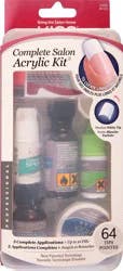 KISS Complete Salon Acrylic Nail Kit, 64 Count