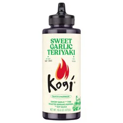 Kogi Sweet Garlic Teriyaki Sauce & Marinade 16.6 oz