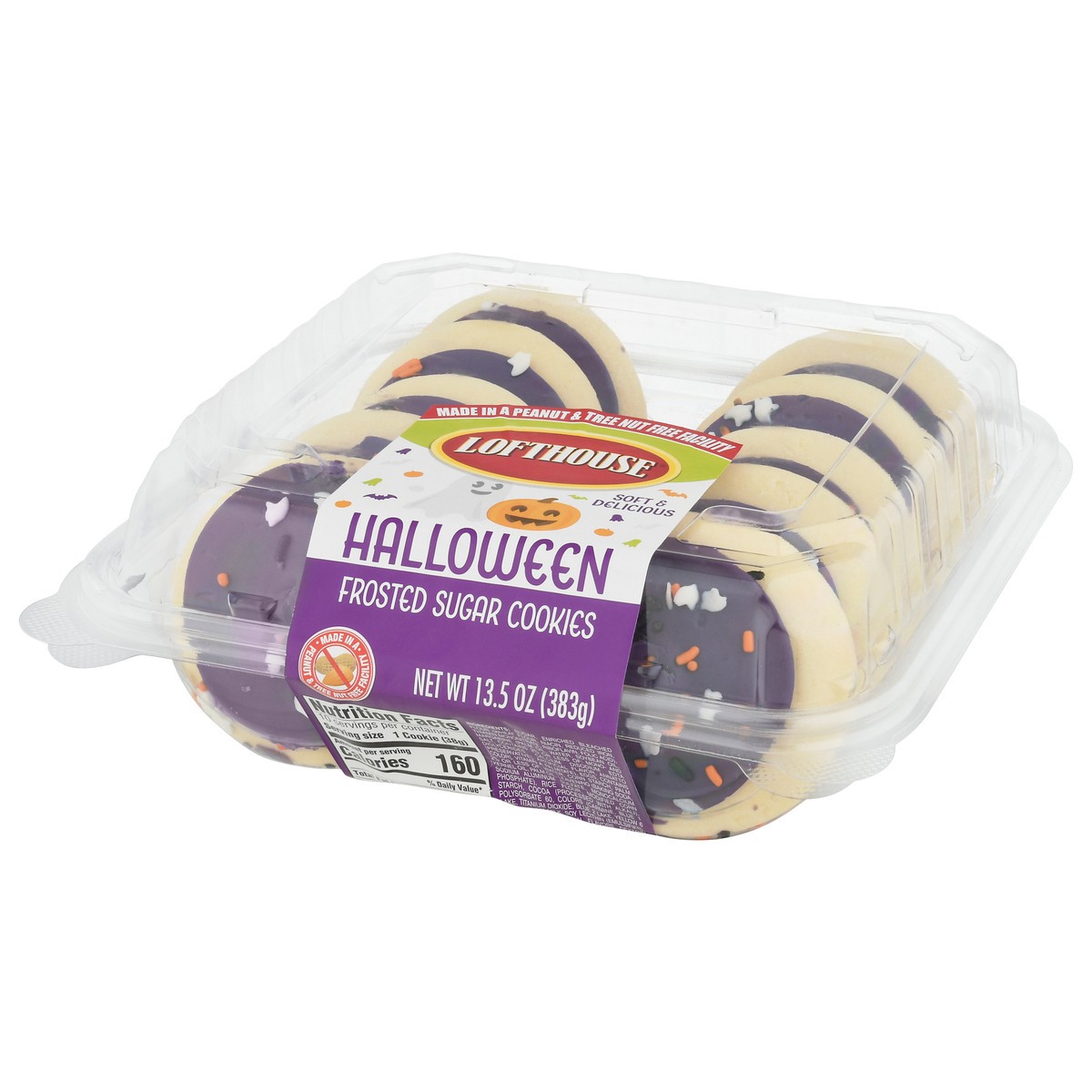 slide 5 of 9, Lofthouse Frosted Sugar Hallowen Cookies 13.5 oz, 13.5 oz