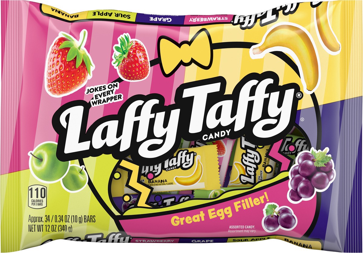 slide 12 of 15, Laffy Taffy Assorted Candy 34 ea, 12 oz