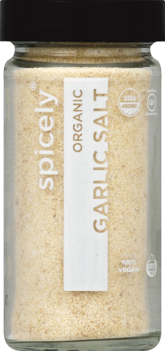 slide 2 of 2, Spicely Organic Spices Garlic Salt 5.4 oz, 5.4 oz