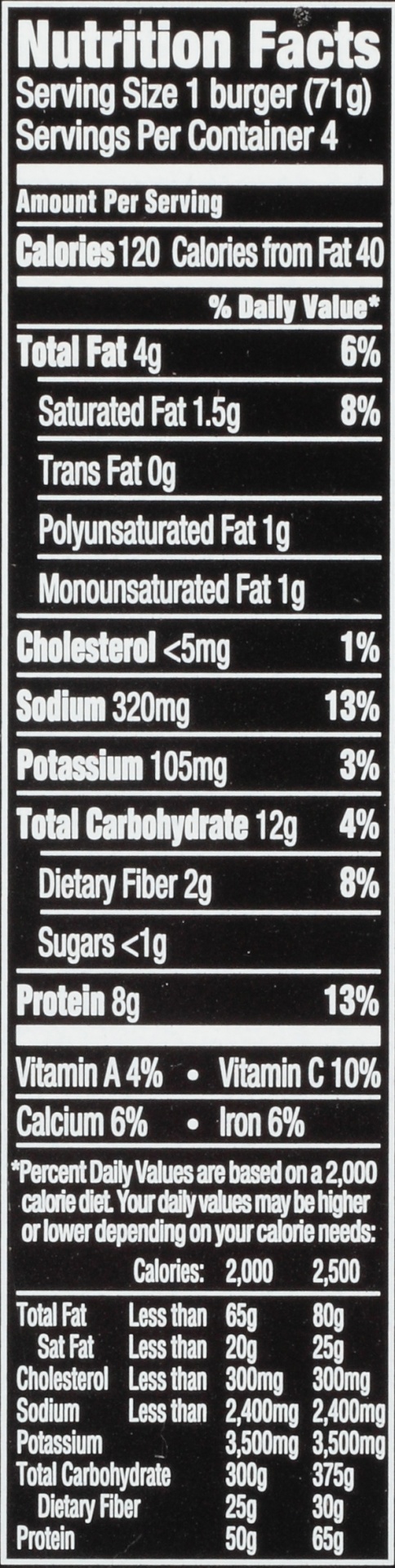 slide 8 of 9, BOCA Essentials Chile Relleno Veggie Grain & Soy Protein Burgers, 10 oz