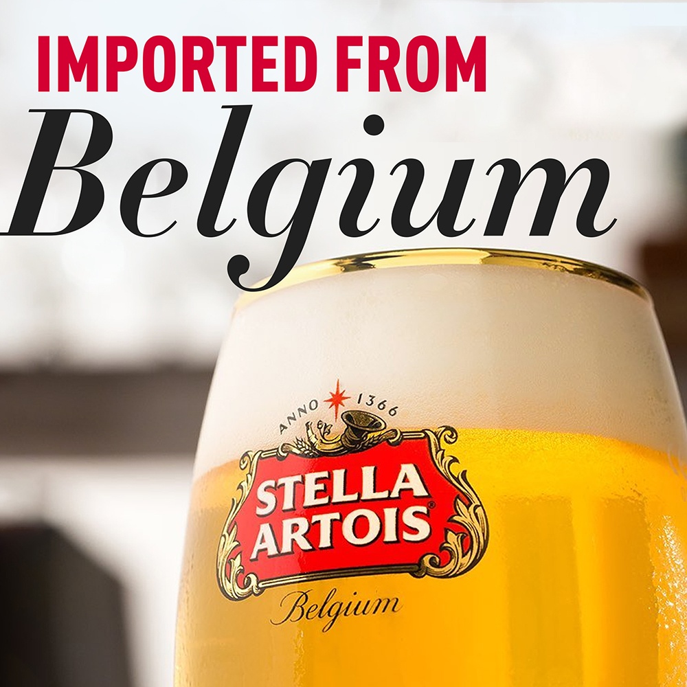 slide 4 of 7, Stella Artois Lager Beer, 6 ct; 11.2 fl oz