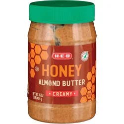 H-E-B Select Ingredients Honey Almond Butter