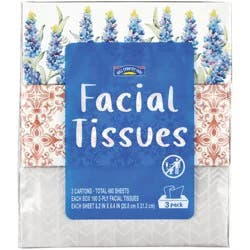 Hill Country Fare Facial Tissues 3 pk