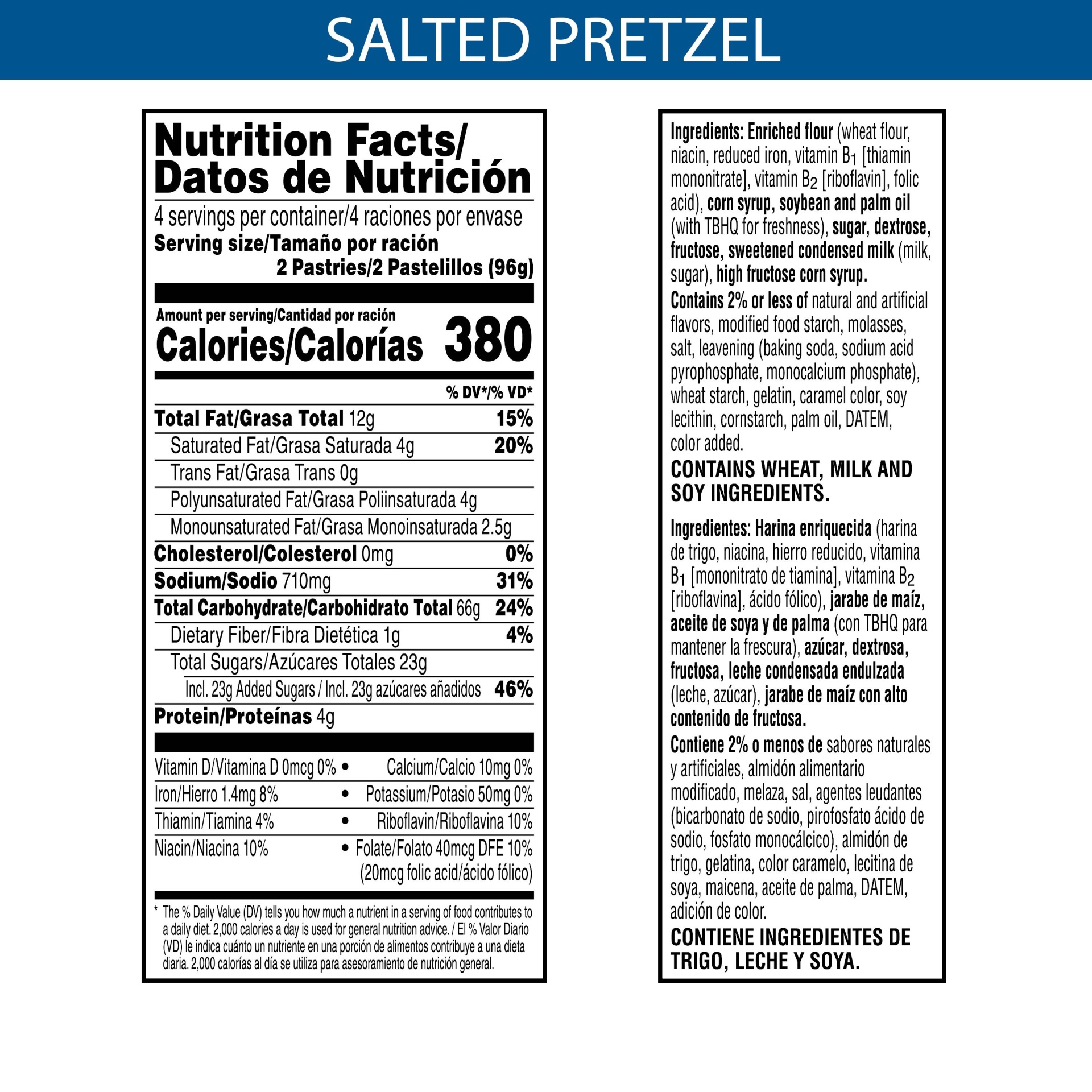 slide 3 of 4, Kellogg's Pop-Tarts Pretzel Toaster Pastries, Breakfast Foods, Salted Caramel Drizzle, 13.5 oz