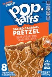 Pop-Tarts Pretzel Toaster Pastries, Salted Caramel Drizzle, 13.5 oz, 4 Count