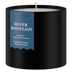 Rugged & Refined Silver Mountain Candle - 1 ea