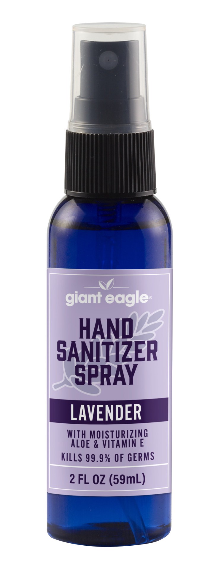 slide 1 of 1, Ge Lavender Hand Sanitizer Spray, 2 oz