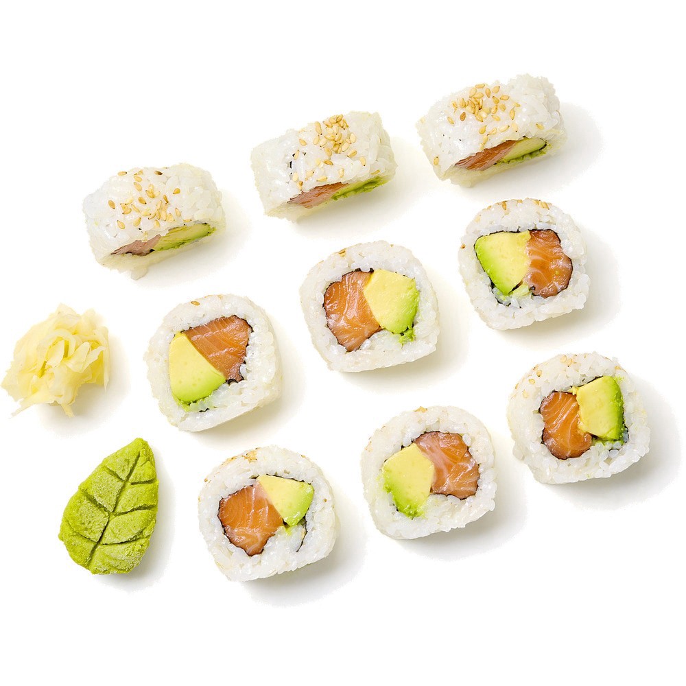 slide 1 of 1, Private Selection Salmon Sushicado by Inku Sushi Co, 9 pc, 9 ct