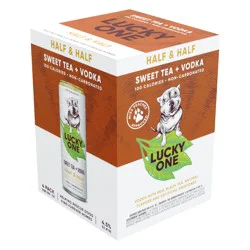 Lucky One Sweet Tea and Vodka Half & Half 4 Pack 355 ml Cans