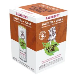 Lucky One Vodka Iced Tea Raspberry