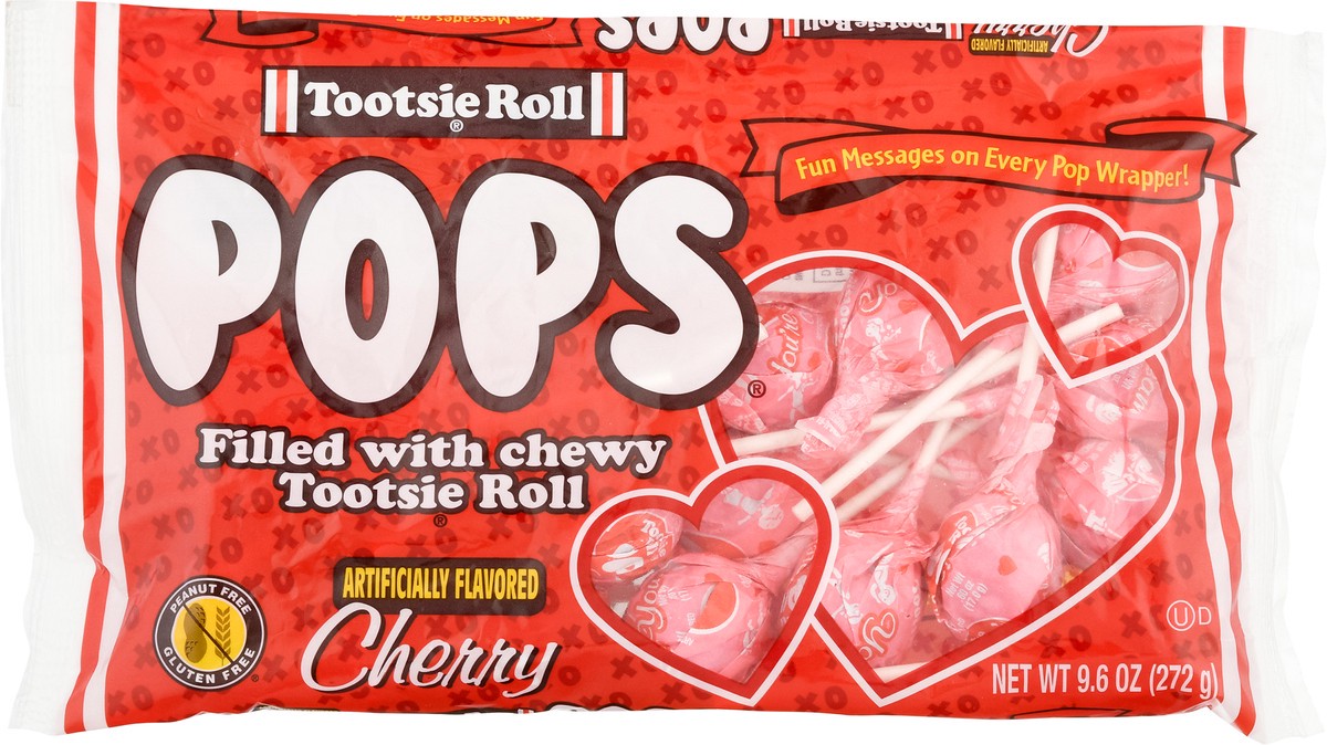 slide 7 of 12, Tootsie Roll Cherry Pops 9.6 oz, 9.6 oz