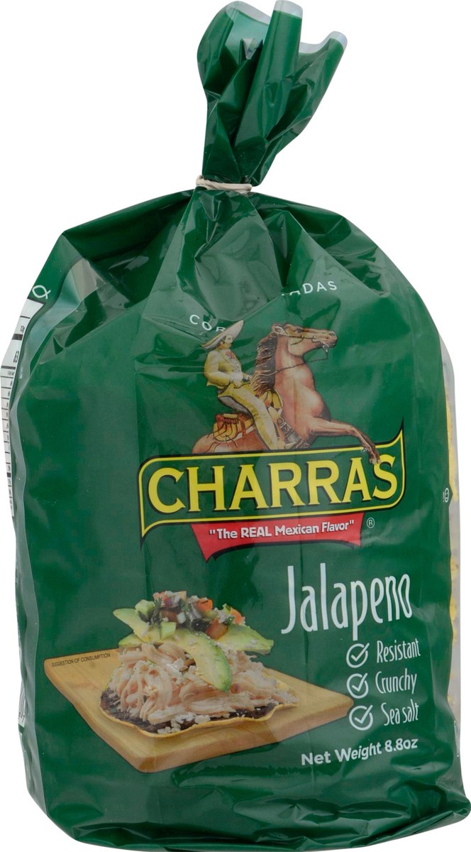 slide 7 of 9, Charras Tostadas Jalapeno 8/8.8 Oz 8.8Oz, 8/8.8 oz