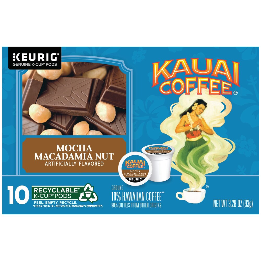 slide 4 of 4, Kauai Coffee Mocha Macadamia Nut Ss Coffee 12 Ct, 10 ct