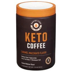 Rapid Fire Medium Roast Instant Caramel Macchiato Flavor Coffee 7.93 oz