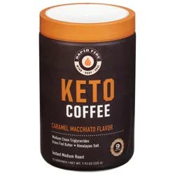 Rapid Fire Medium Roast Instant Caramel Macchiato Flavor Coffee 7.93 oz