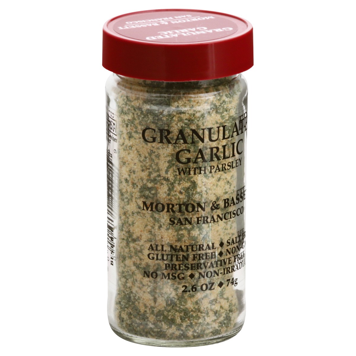 slide 3 of 13, Morton & Bassett Granulated Garlic With Parsley, 2.6 oz