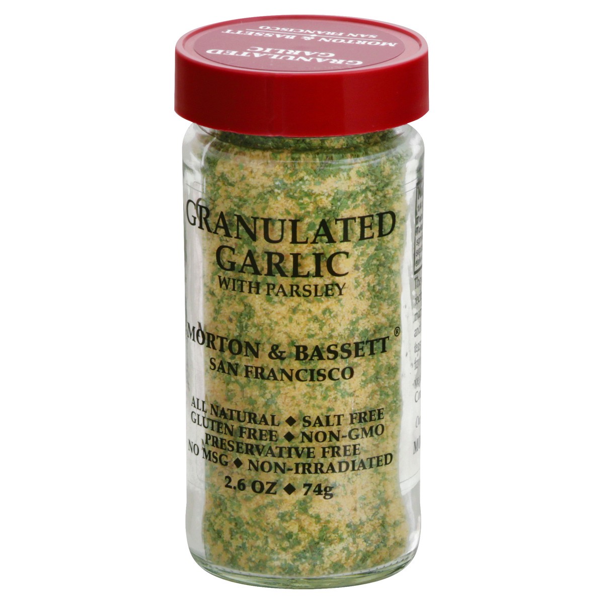 slide 11 of 13, Morton & Bassett Granulated Garlic With Parsley, 2.6 oz