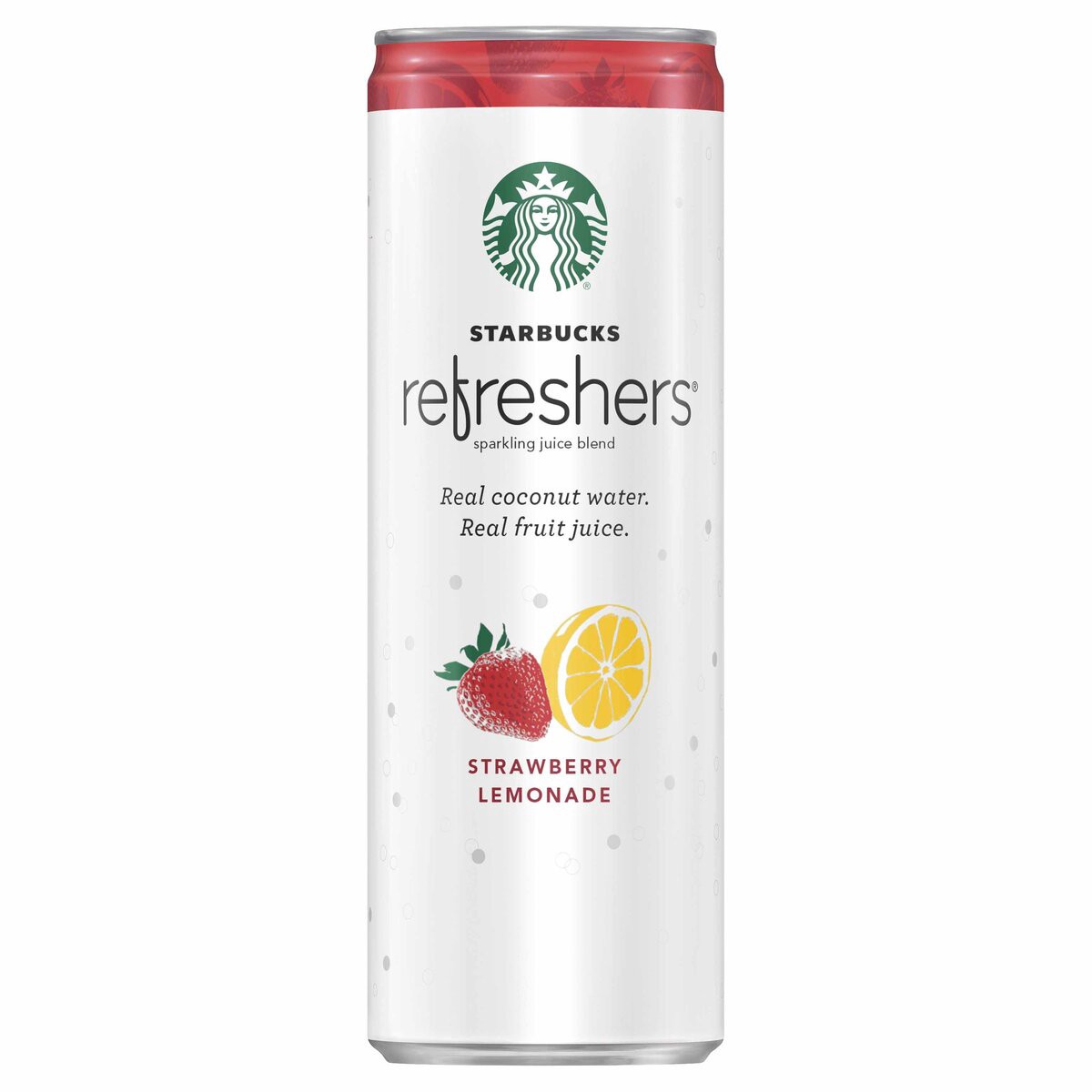 slide 2 of 4, Starbucks Refreshers Sparkling Juice Blend Strawberry Lemonade Flavored - 12 oz, 12 oz